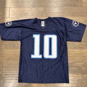 Reebok NFL Tennessee Titans Vince Young #10 Football Jersey Men's Size 52
